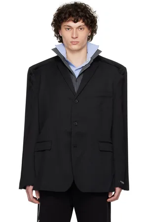 PROTOTYPES Black Outline Tailored Blazer