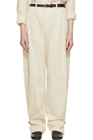 LEMAIRE Off-White Soft Volume Trousers