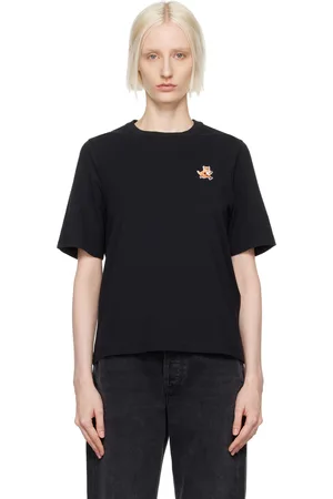 Maison Kitsuné Black Speedy Fox Patch Comfort T-shirt