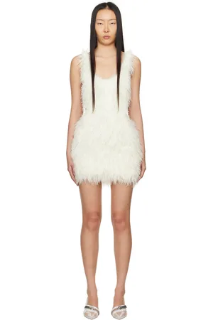 COPERNI White Fluffy Minidress