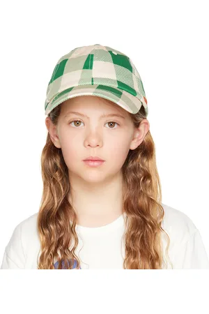 Tiny Cottons Kids Green Check Cap