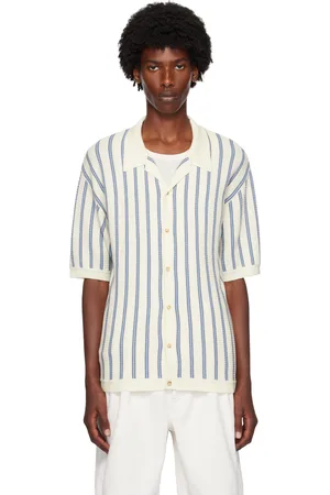 King & Tuckfield White Camp Collar Shirt