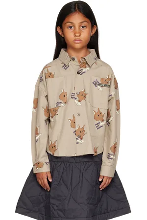 Wander & Wonder Kids Beige Button Down Shirt
