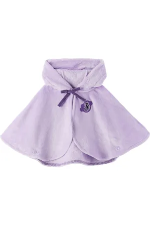 Anna Sui Baby Purple Hooded Cape