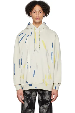 Feng Chen Wang Off-White Tie-Dye Hoodie