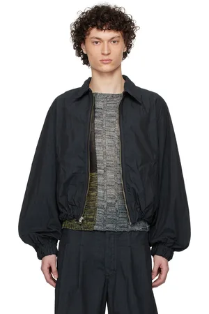 ECKHAUS LATTA Navy Flight Jacket