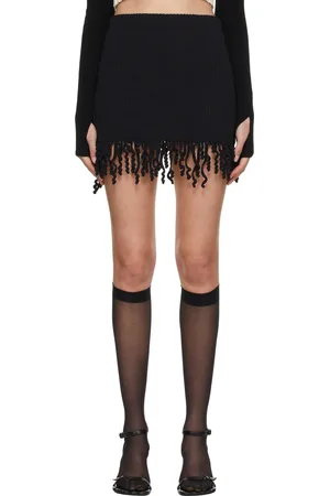 DION LEE Cotton Miniskirt
