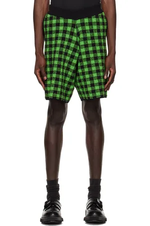 ZANKOV Black & Green Diego Shorts