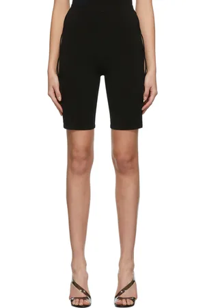 DION LEE Black & Navy Double Hosiery Shorts
