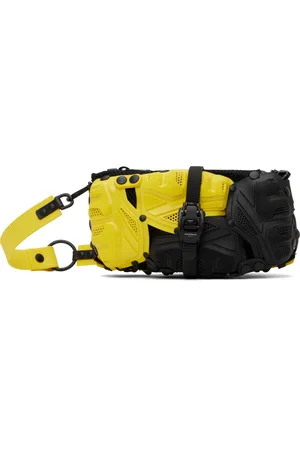 Innerraum Black & Yellow Object I67 Crossbody Bag