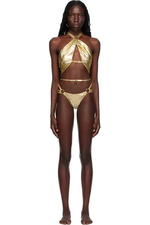RoomSERVICE888 SSENSE Exclusive Gold Bikini