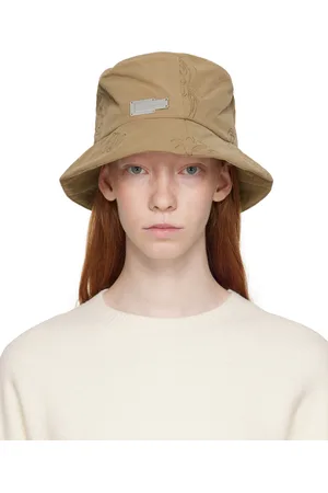 Feng Chen Wang Khaki Quilted Bucket Hat