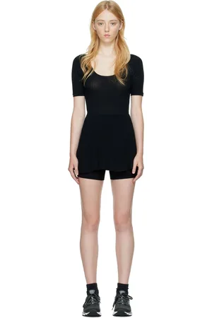 LIVE THE PROCESS Black Zena Minidress