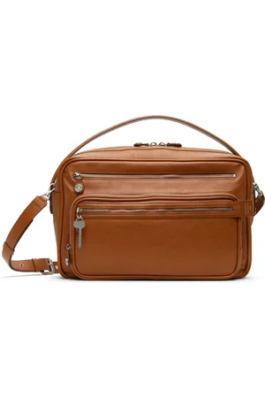 Acne Studios Brown Camero Camera Shoulder Bag
