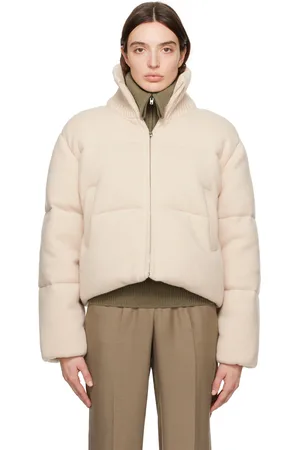 Joseph Off-White Quilted Down Jacket