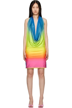 Sinead Gorey Multicolor Print Minidress