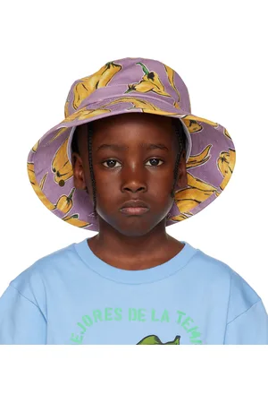 Maison Mangostan Kids Purple Peppers Hat