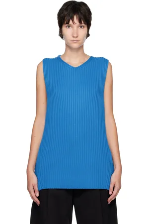 STUDIO NICHOLSON Blue Kura Sweater