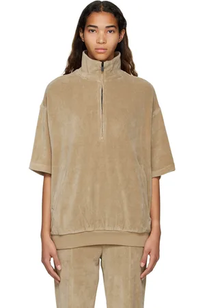 FEAR OF GOD Tan Cotton Turtleneck