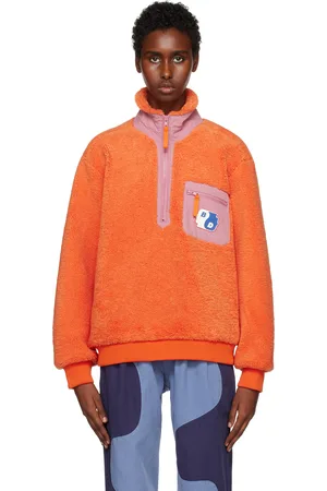 Brain Dead Paneled Zip Sweater