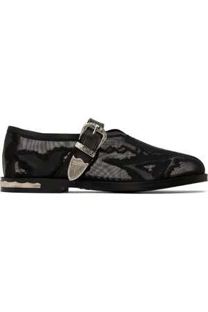 TOGA PULLA Mesh & Leather Loafers