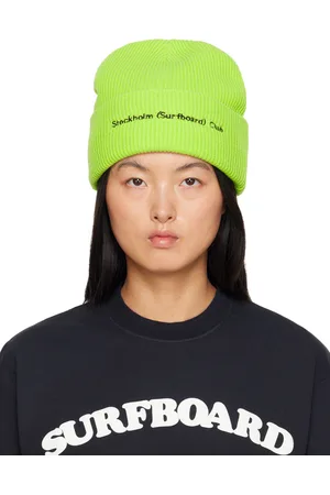 Stockholm Surfboard Club Green Logo Beanie