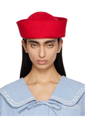 BODE Red Spring Twill Sailor Cap