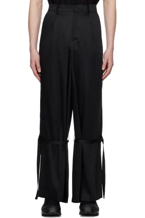 CARNET-ARCHIVE Belted Plinth Trousers