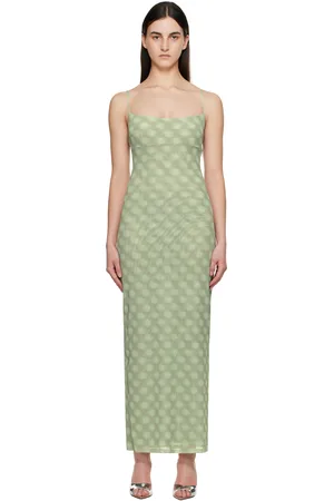 Miaou Green Thais Maxi Dress