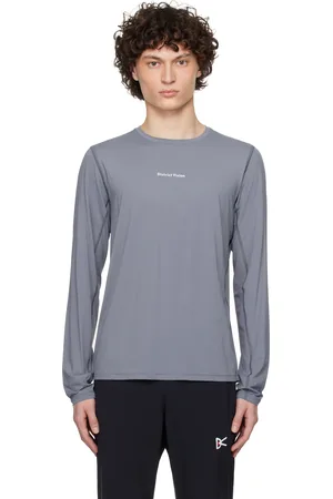 District Vision Gray Ultralight Aloe Long Sleeve T-shirt