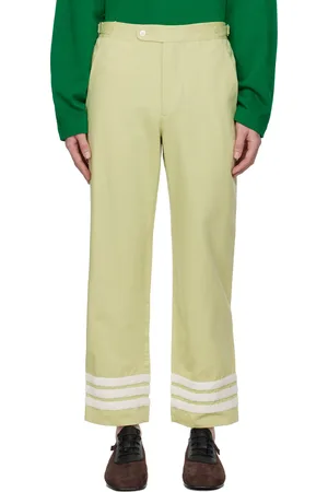 BODE Green Tri-Stripe Trousers