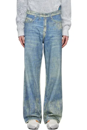 Camper Blue Paint Print Jeans