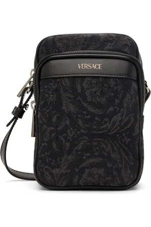 VERSACE Black Barocco Athena Bag