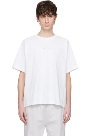A.P.C. White ASICS Edition Wind T-shirt
