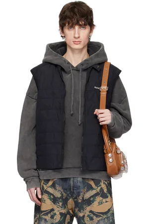 Acne Studios Black Quilted Down Vest