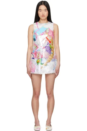 ASHLEY WILLIAMS Transparent Minidress