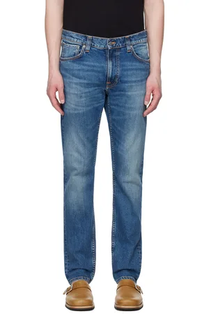 Nudie Jeans Blue Lean Dean Jeans
