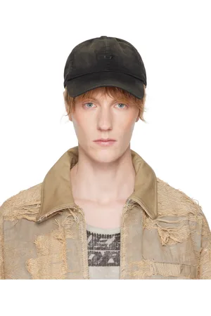 Diesel Black C-Run-Wash Cap