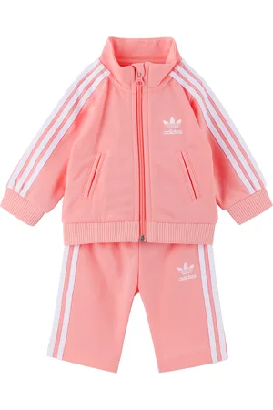 adidas Baby Pink Adicolor Firebird Tracksuit
