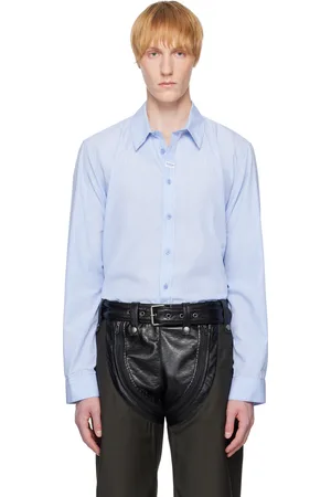 MARTINE ROSE Blue Classic Shirt
