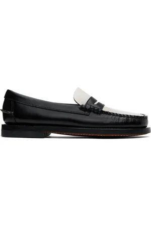 SEBAGO Black & White Classic Dan Loafers