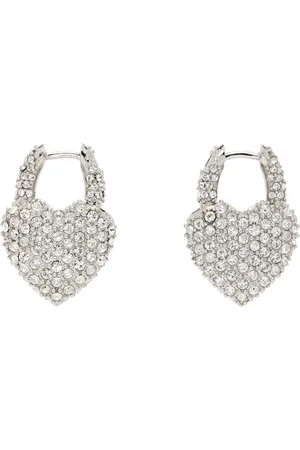 Balenciaga Silver Minnie Earrings