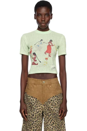 Andersson Bell Hair Braid Circle Ringer T-shirt