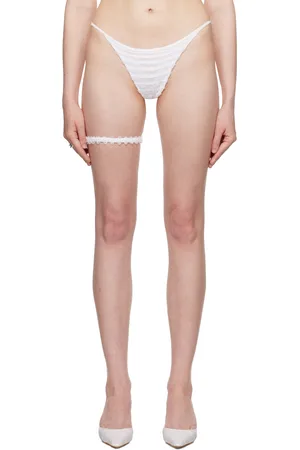 DU CIEL SSENSE Exclusive Bridal Capsule Fleur String Thong