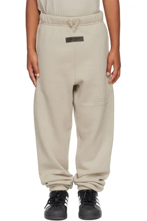 FEAR OF GOD Kids Gray Logo Lounge Pants