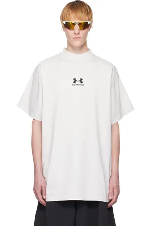 Balenciaga White Under Armour Edition Oversized T-shirt