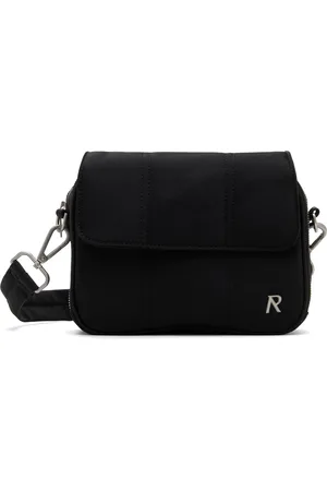 Represent Black Quilted Crossbody Bag