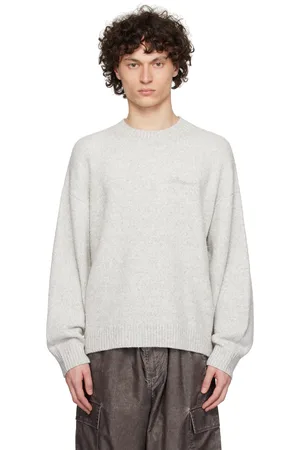 Represent Gray Marled Knit Sweater
