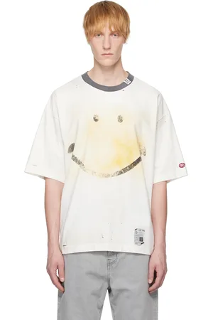 Maison Mihara Yasuhiro Smiley Face Printed T-shirt