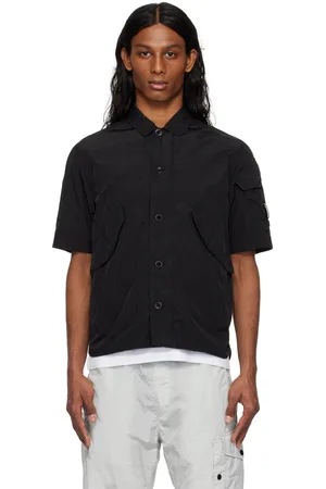 C.P. Company Black Chrome-R Short Sleeve Shirt